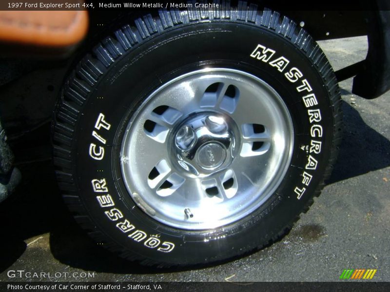 Medium Willow Metallic / Medium Graphite 1997 Ford Explorer Sport 4x4