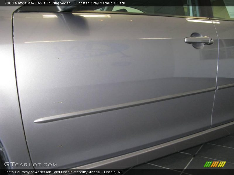 Tungsten Gray Metallic / Black 2008 Mazda MAZDA6 s Touring Sedan