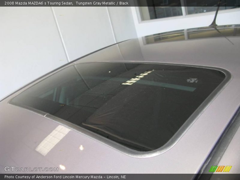 Tungsten Gray Metallic / Black 2008 Mazda MAZDA6 s Touring Sedan