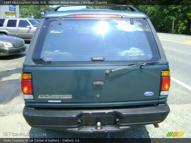 Medium Willow Metallic / Medium Graphite 1997 Ford Explorer Sport 4x4