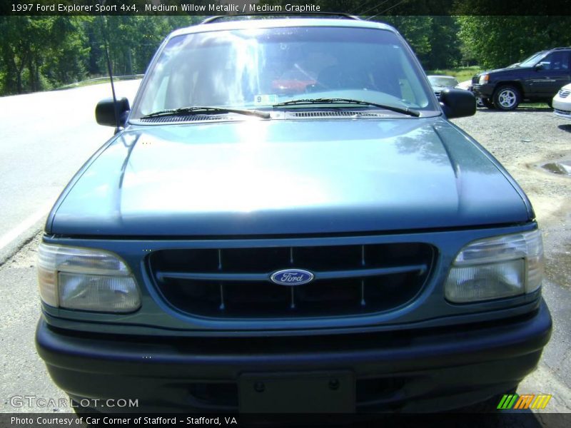 Medium Willow Metallic / Medium Graphite 1997 Ford Explorer Sport 4x4