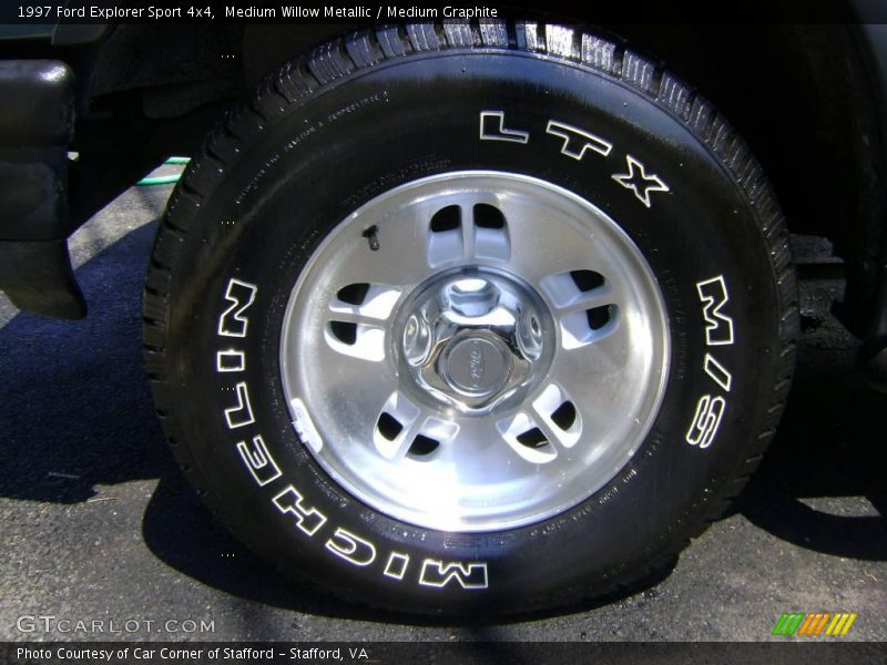 Medium Willow Metallic / Medium Graphite 1997 Ford Explorer Sport 4x4
