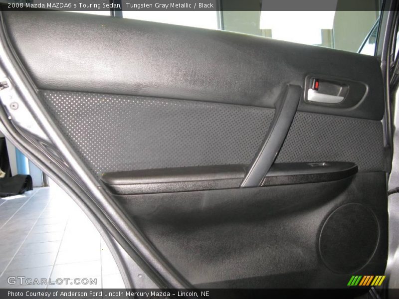 Tungsten Gray Metallic / Black 2008 Mazda MAZDA6 s Touring Sedan