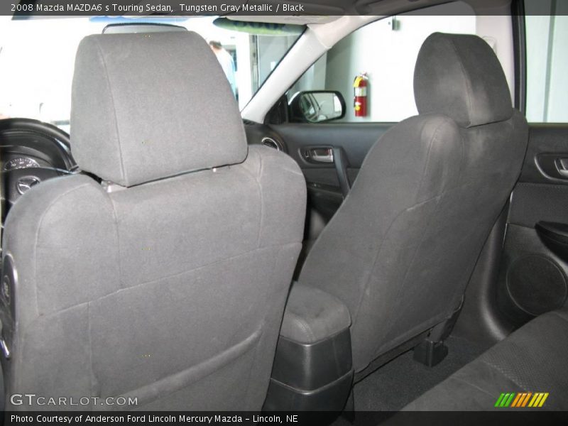 Tungsten Gray Metallic / Black 2008 Mazda MAZDA6 s Touring Sedan