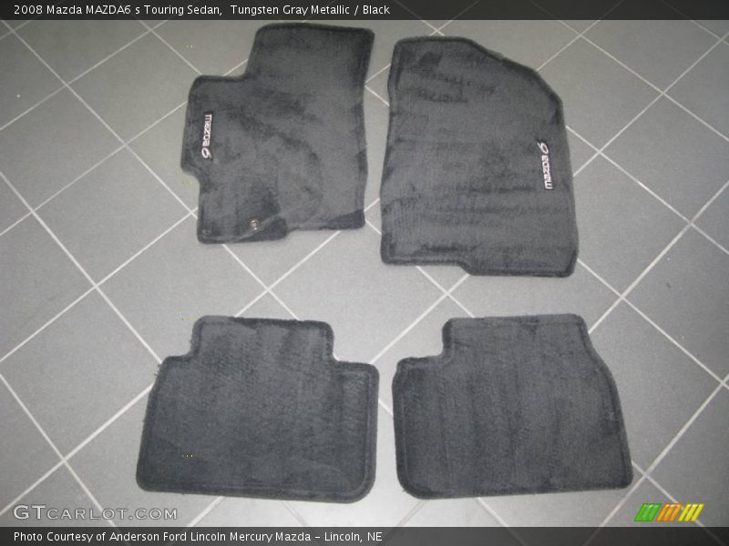 Tungsten Gray Metallic / Black 2008 Mazda MAZDA6 s Touring Sedan