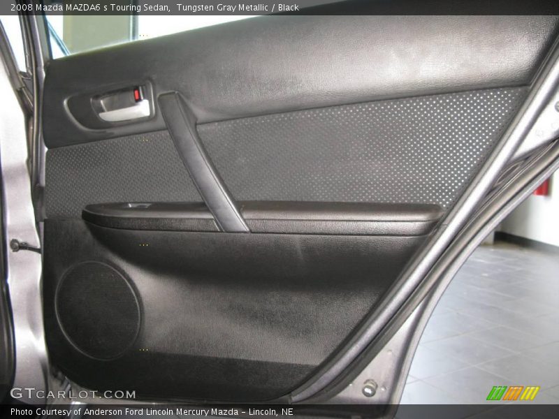 Tungsten Gray Metallic / Black 2008 Mazda MAZDA6 s Touring Sedan