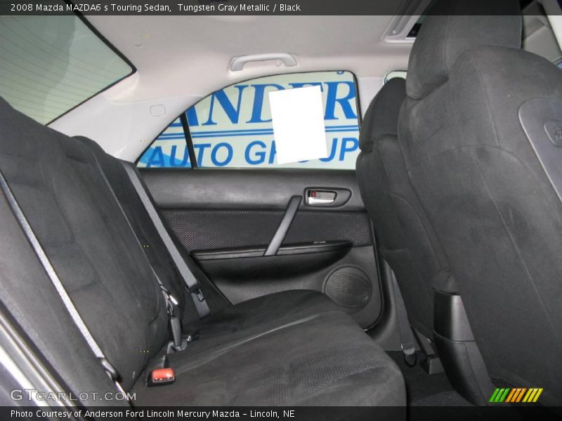 Tungsten Gray Metallic / Black 2008 Mazda MAZDA6 s Touring Sedan