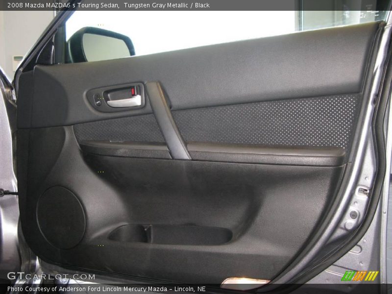 Tungsten Gray Metallic / Black 2008 Mazda MAZDA6 s Touring Sedan