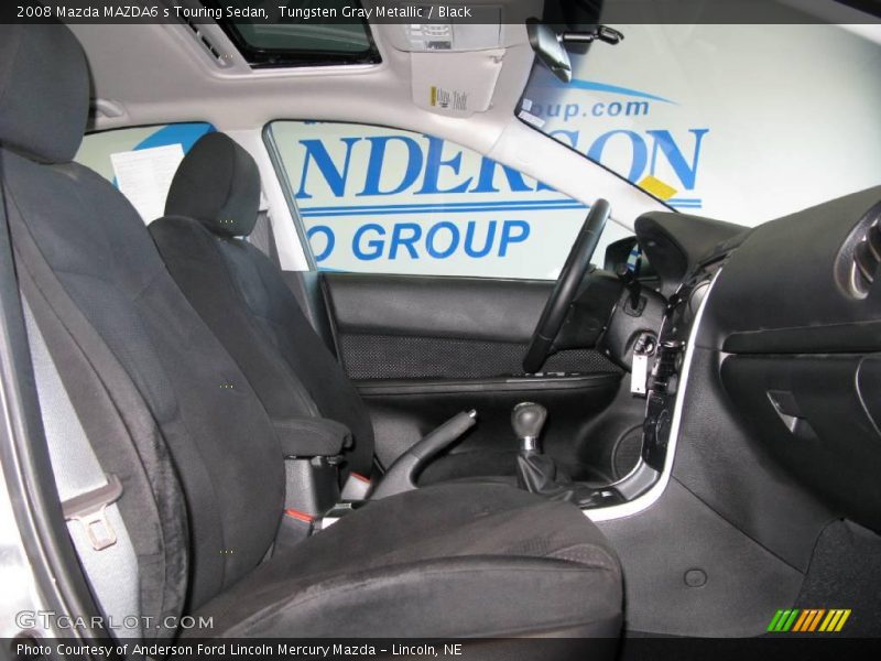 Tungsten Gray Metallic / Black 2008 Mazda MAZDA6 s Touring Sedan