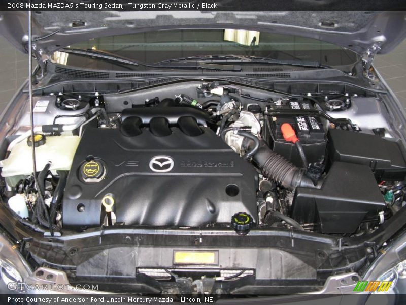 Tungsten Gray Metallic / Black 2008 Mazda MAZDA6 s Touring Sedan