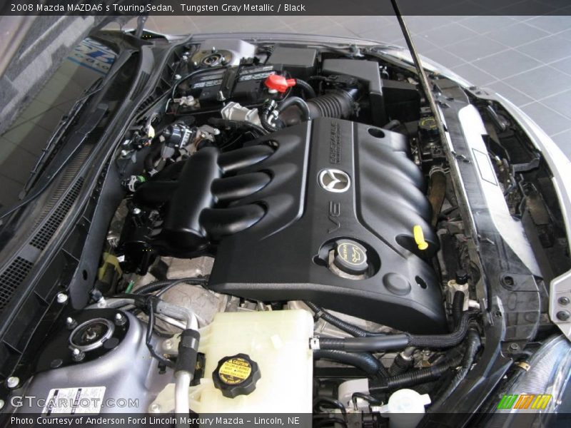 Tungsten Gray Metallic / Black 2008 Mazda MAZDA6 s Touring Sedan