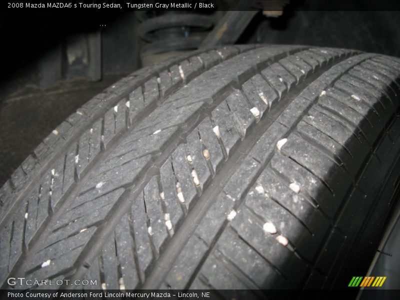 Tungsten Gray Metallic / Black 2008 Mazda MAZDA6 s Touring Sedan