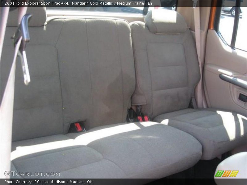 Mandarin Gold Metallic / Medium Prairie Tan 2001 Ford Explorer Sport Trac 4x4