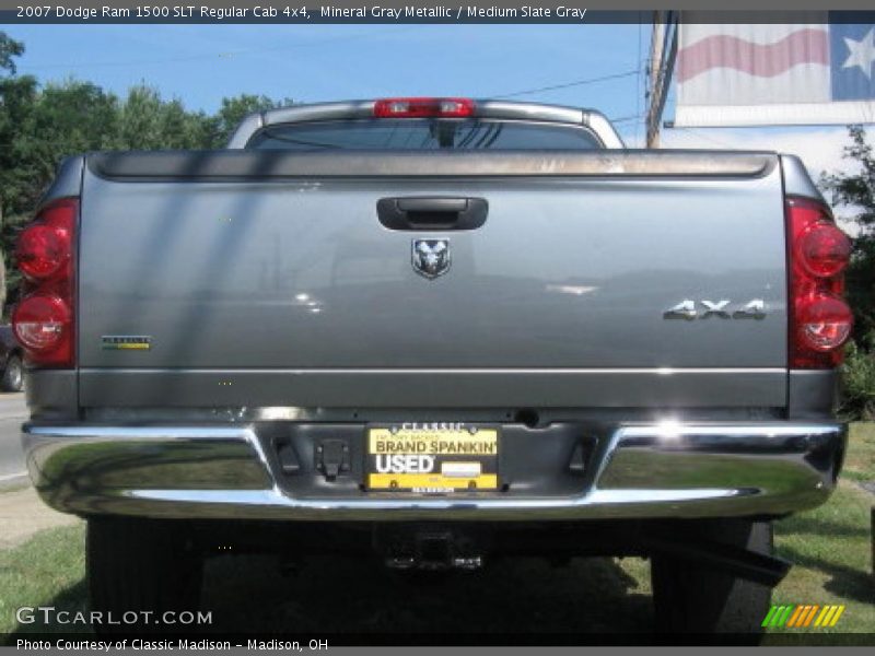 Mineral Gray Metallic / Medium Slate Gray 2007 Dodge Ram 1500 SLT Regular Cab 4x4