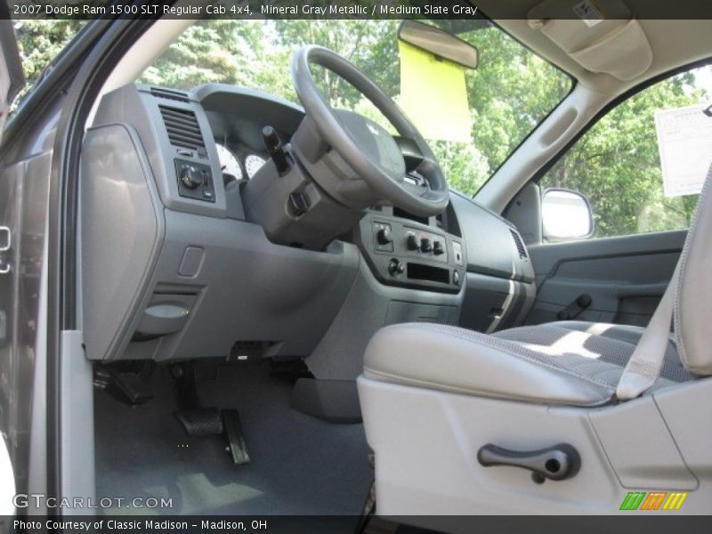 Mineral Gray Metallic / Medium Slate Gray 2007 Dodge Ram 1500 SLT Regular Cab 4x4
