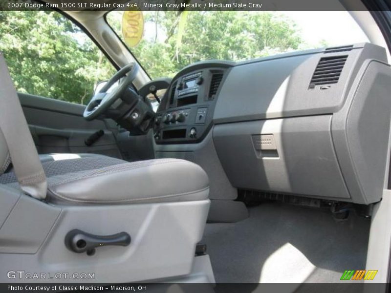 Mineral Gray Metallic / Medium Slate Gray 2007 Dodge Ram 1500 SLT Regular Cab 4x4
