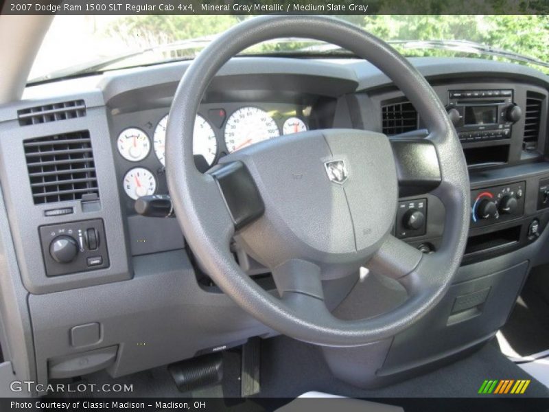 Mineral Gray Metallic / Medium Slate Gray 2007 Dodge Ram 1500 SLT Regular Cab 4x4