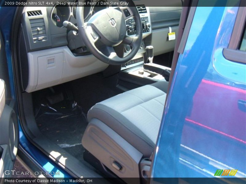 Deep Water Blue Pearl / Dark Slate Gray 2009 Dodge Nitro SLT 4x4