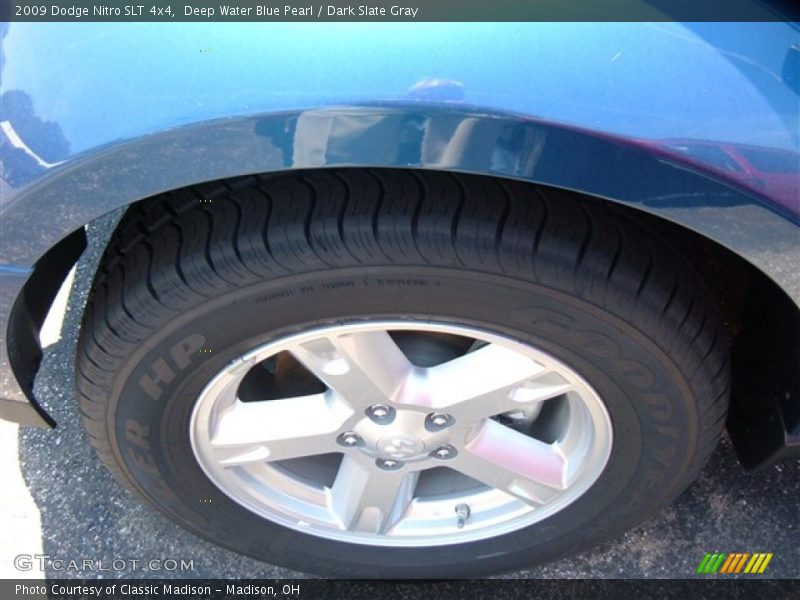 Deep Water Blue Pearl / Dark Slate Gray 2009 Dodge Nitro SLT 4x4