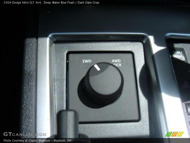 Deep Water Blue Pearl / Dark Slate Gray 2009 Dodge Nitro SLT 4x4
