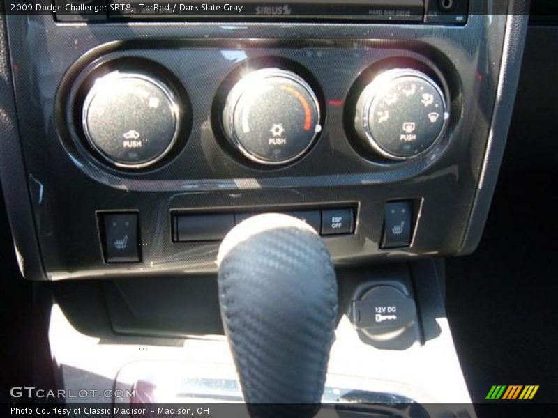 TorRed / Dark Slate Gray 2009 Dodge Challenger SRT8