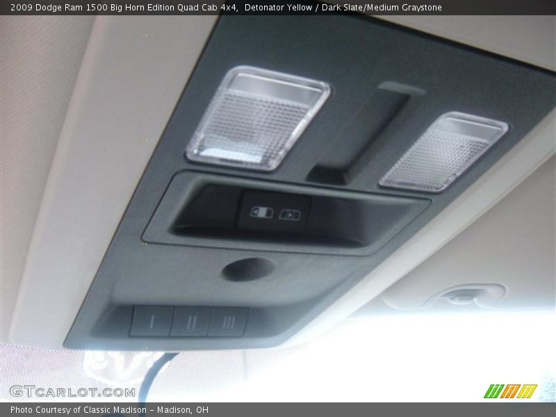 Detonator Yellow / Dark Slate/Medium Graystone 2009 Dodge Ram 1500 Big Horn Edition Quad Cab 4x4