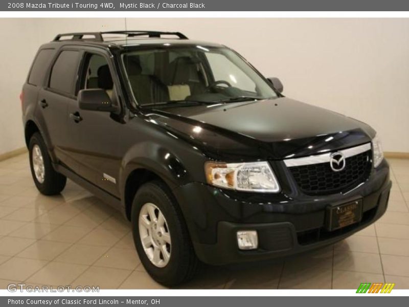 Mystic Black / Charcoal Black 2008 Mazda Tribute i Touring 4WD