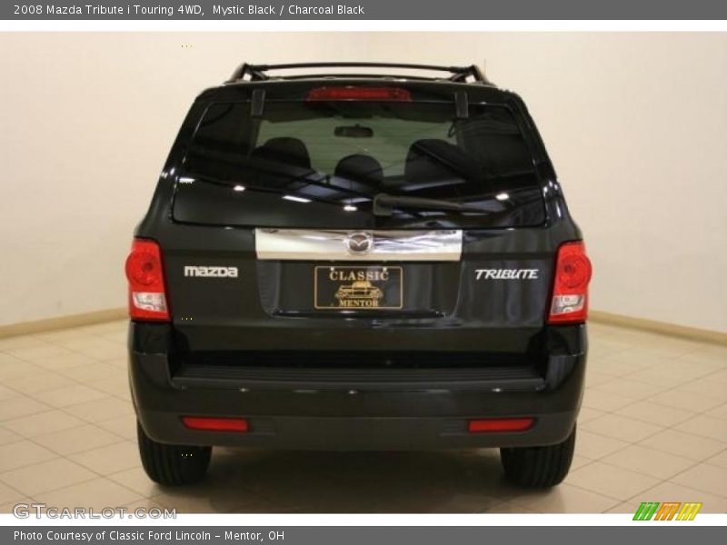 Mystic Black / Charcoal Black 2008 Mazda Tribute i Touring 4WD