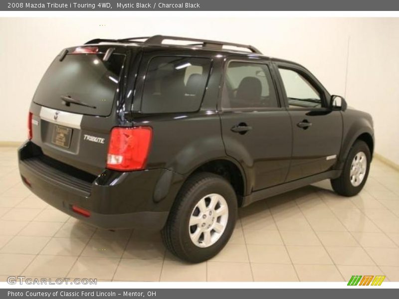 Mystic Black / Charcoal Black 2008 Mazda Tribute i Touring 4WD