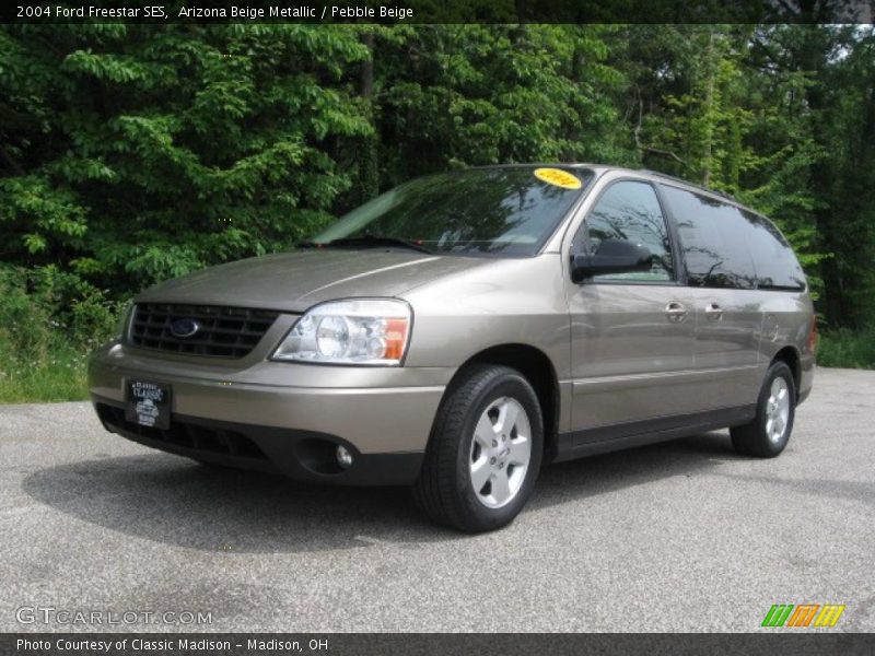 Arizona Beige Metallic / Pebble Beige 2004 Ford Freestar SES