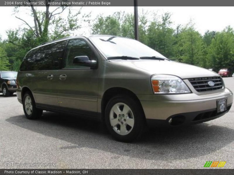 Arizona Beige Metallic / Pebble Beige 2004 Ford Freestar SES