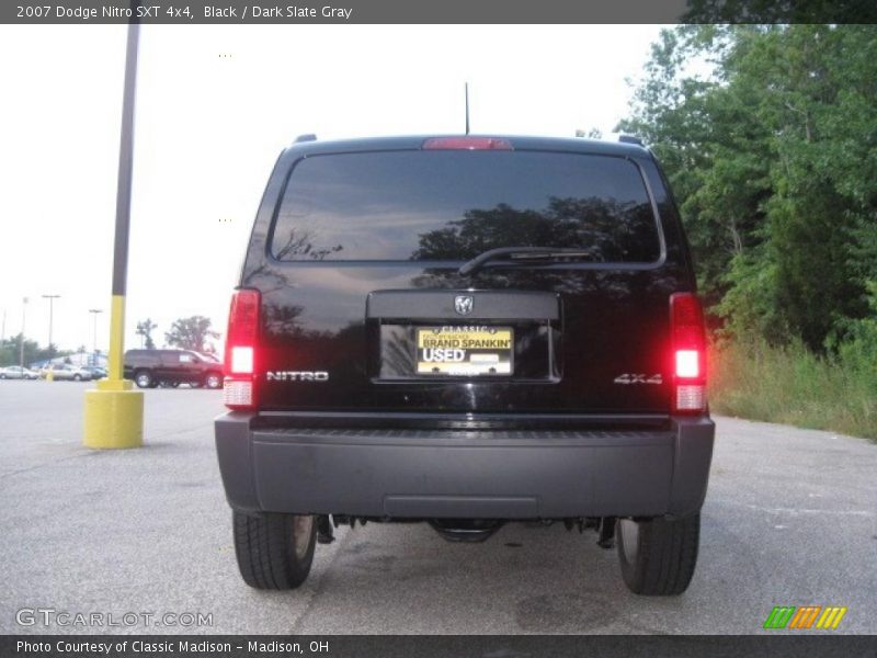 Black / Dark Slate Gray 2007 Dodge Nitro SXT 4x4