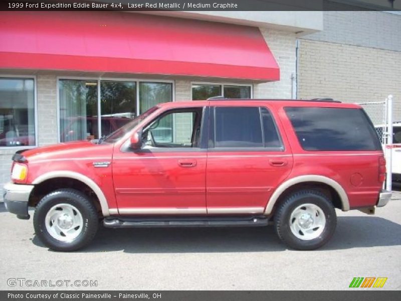 Laser Red Metallic / Medium Graphite 1999 Ford Expedition Eddie Bauer 4x4