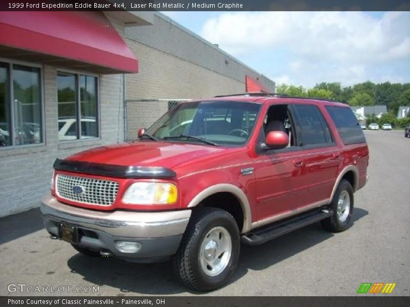Laser Red Metallic / Medium Graphite 1999 Ford Expedition Eddie Bauer 4x4