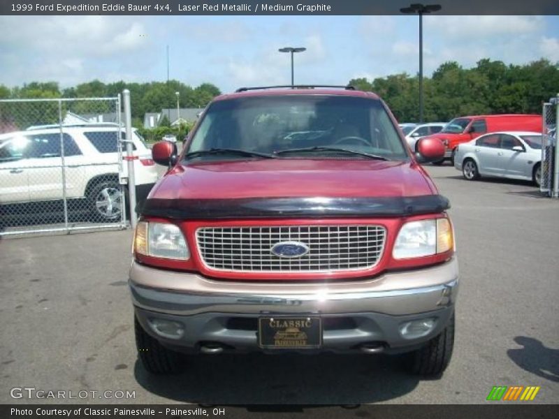 Laser Red Metallic / Medium Graphite 1999 Ford Expedition Eddie Bauer 4x4