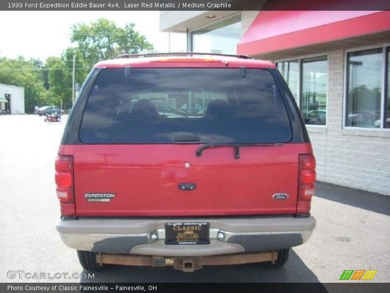 Laser Red Metallic / Medium Graphite 1999 Ford Expedition Eddie Bauer 4x4