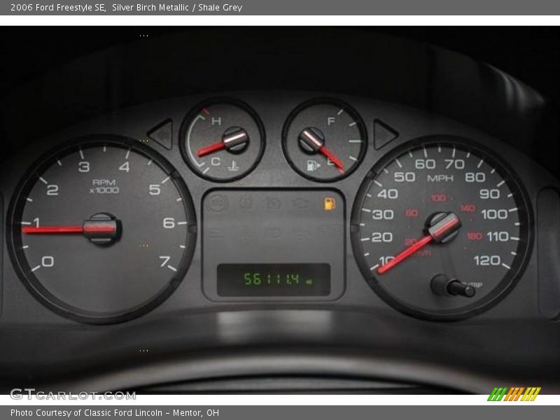 Silver Birch Metallic / Shale Grey 2006 Ford Freestyle SE