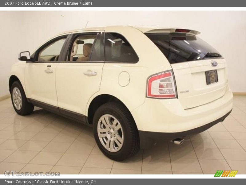 Creme Brulee / Camel 2007 Ford Edge SEL AWD