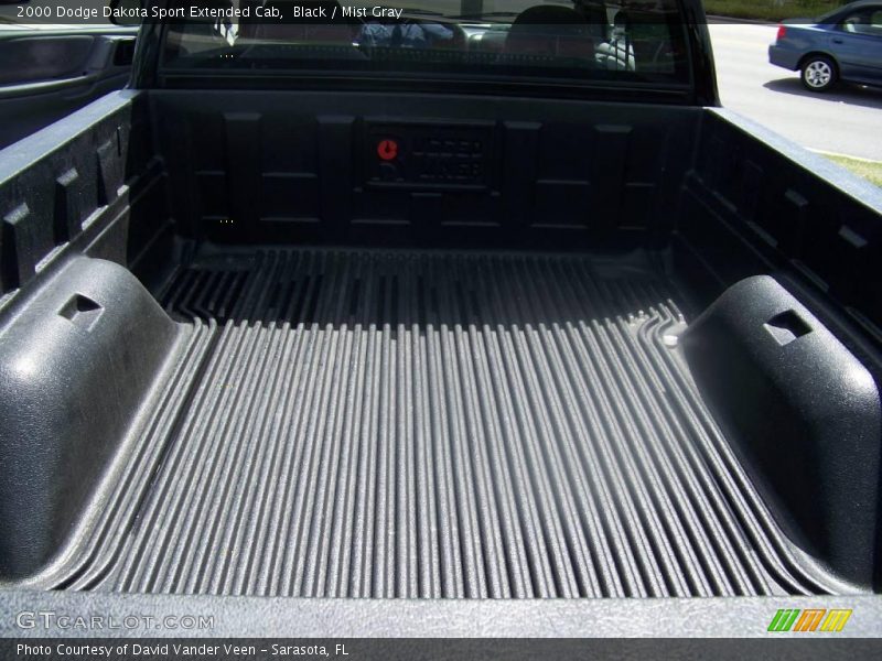 Black / Mist Gray 2000 Dodge Dakota Sport Extended Cab