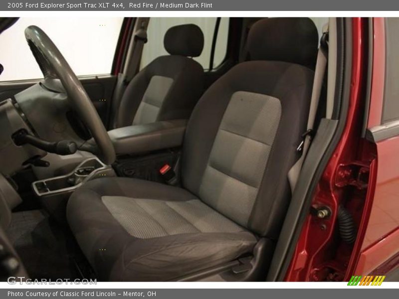 Red Fire / Medium Dark Flint 2005 Ford Explorer Sport Trac XLT 4x4