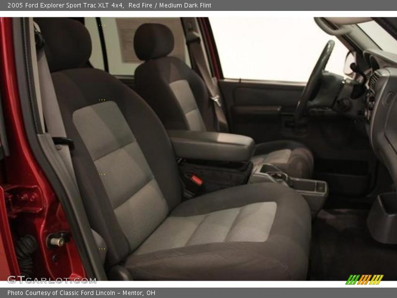 Red Fire / Medium Dark Flint 2005 Ford Explorer Sport Trac XLT 4x4
