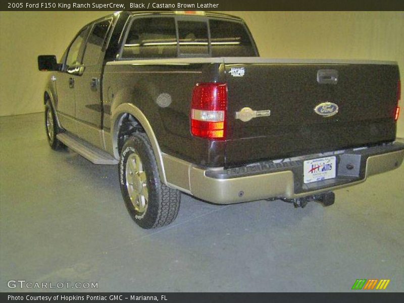 Black / Castano Brown Leather 2005 Ford F150 King Ranch SuperCrew