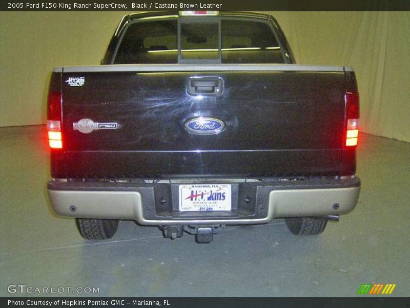 Black / Castano Brown Leather 2005 Ford F150 King Ranch SuperCrew