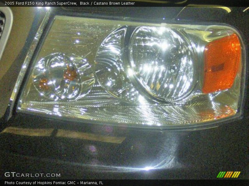 Black / Castano Brown Leather 2005 Ford F150 King Ranch SuperCrew