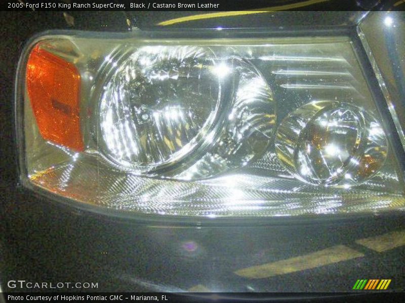 Black / Castano Brown Leather 2005 Ford F150 King Ranch SuperCrew