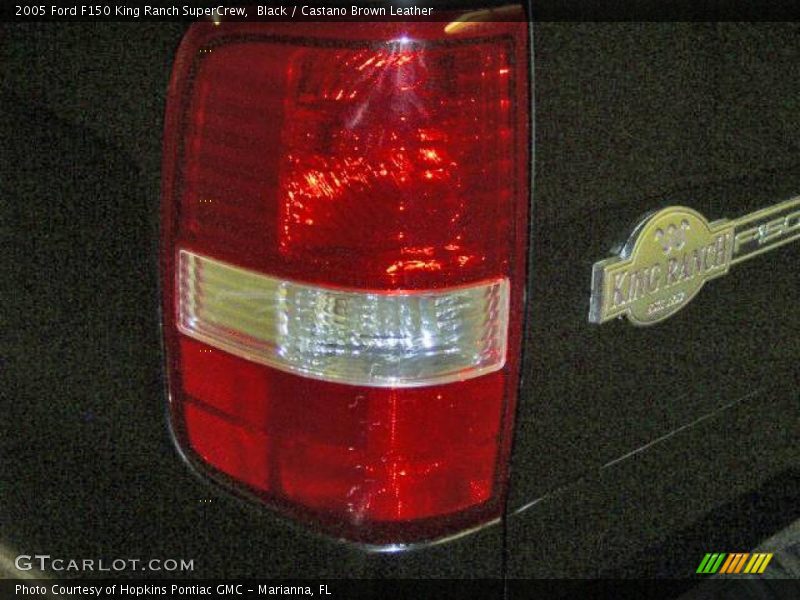 Black / Castano Brown Leather 2005 Ford F150 King Ranch SuperCrew
