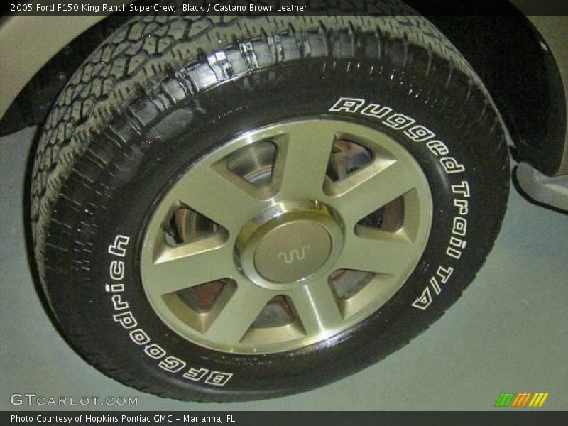 Black / Castano Brown Leather 2005 Ford F150 King Ranch SuperCrew