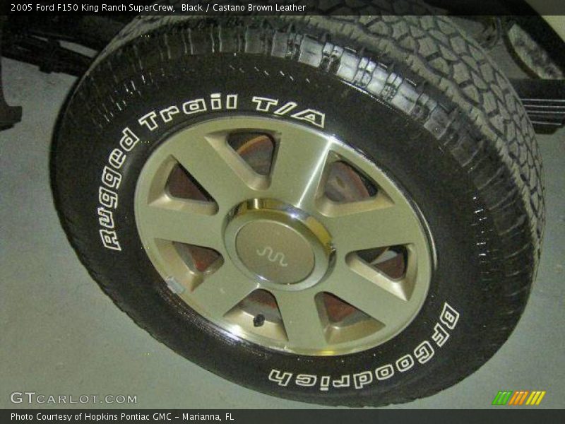 Black / Castano Brown Leather 2005 Ford F150 King Ranch SuperCrew