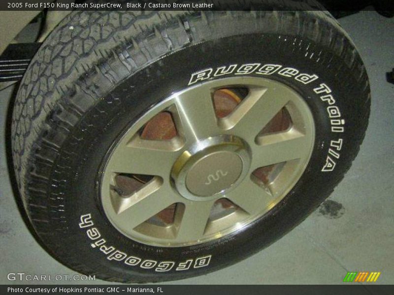 Black / Castano Brown Leather 2005 Ford F150 King Ranch SuperCrew