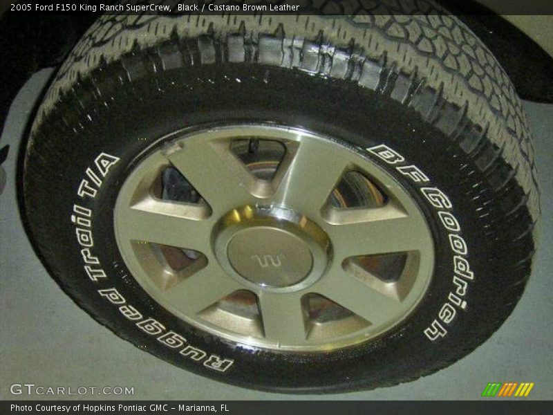 Black / Castano Brown Leather 2005 Ford F150 King Ranch SuperCrew